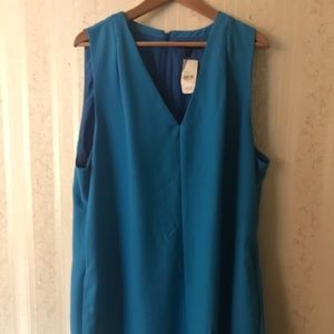 Turquoise Banana Republic Pencil Dress